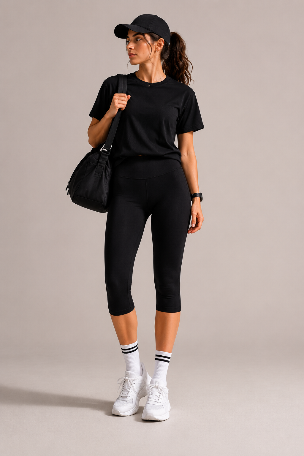 CoreSculpt Capri Leggings with Pocket