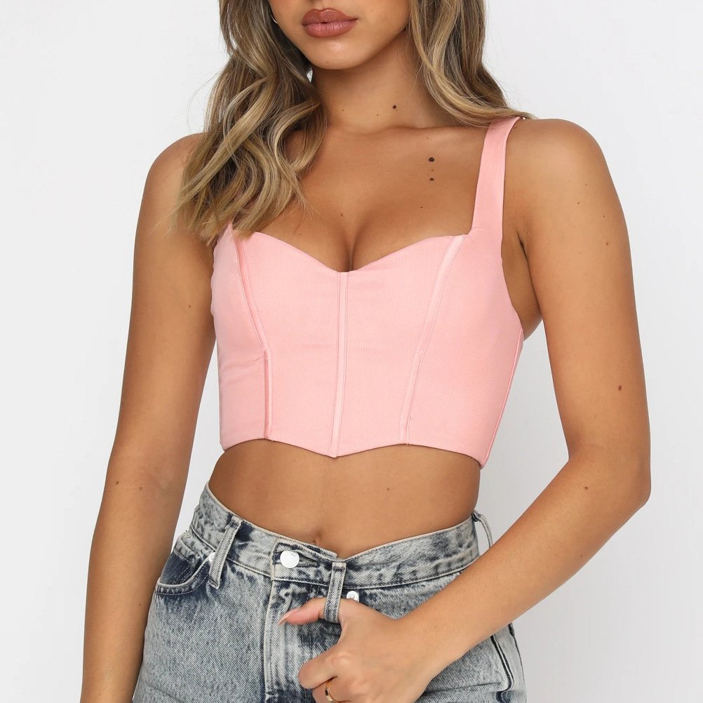 ContourFit Sweetheart Corset Crop Top