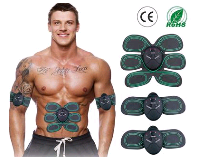 Wireless - Muscle Stimulation Body Slimming Machine, Abdominal Muscle Exerciser, Body Massager - SweatCraze