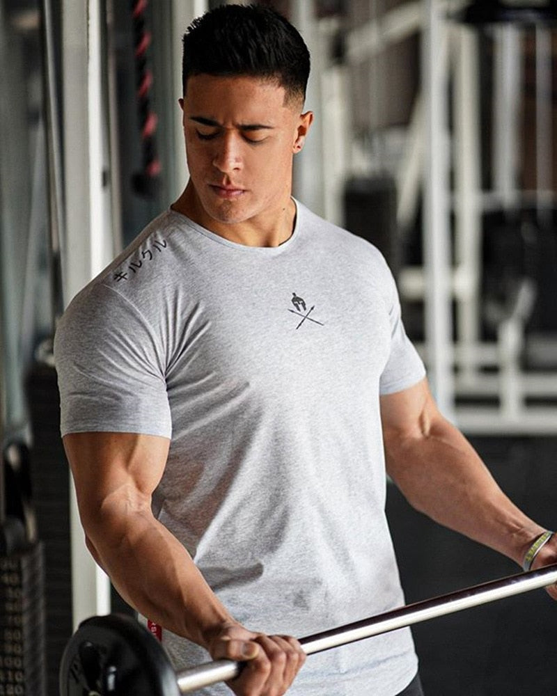 Fashion Summer Bodybuilding Tshirt