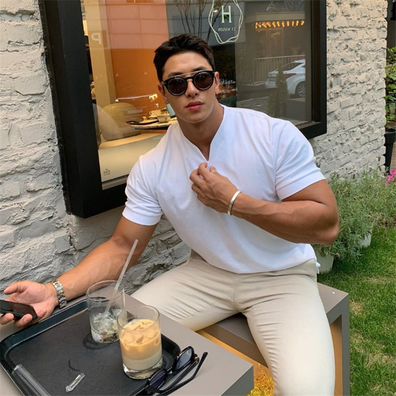 Casual short sleeves t shirt