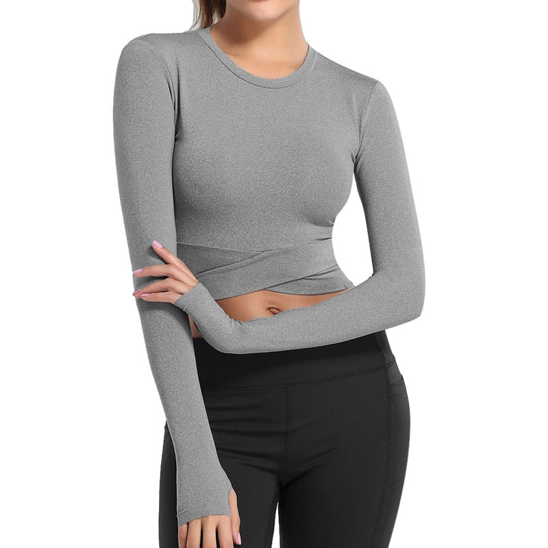 Navel Long Sleeve Running Shirts