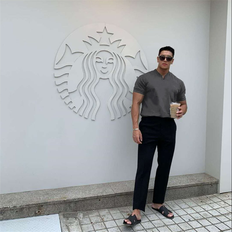 Casual short sleeves t shirt
