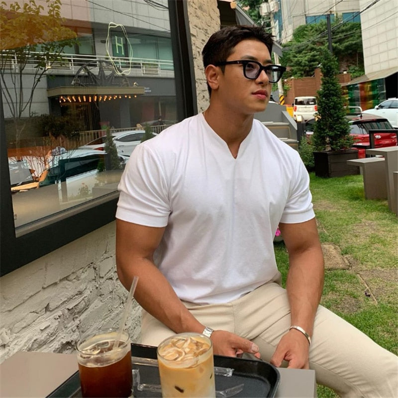 Casual short sleeves t shirt