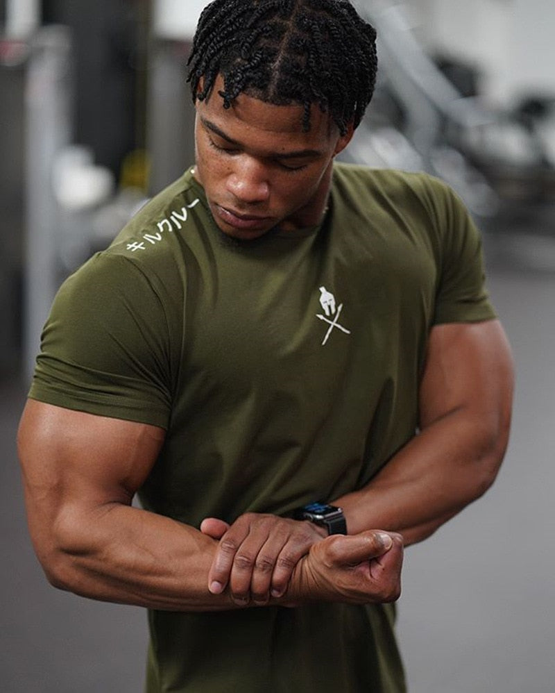 Fashion Summer Bodybuilding Tshirt