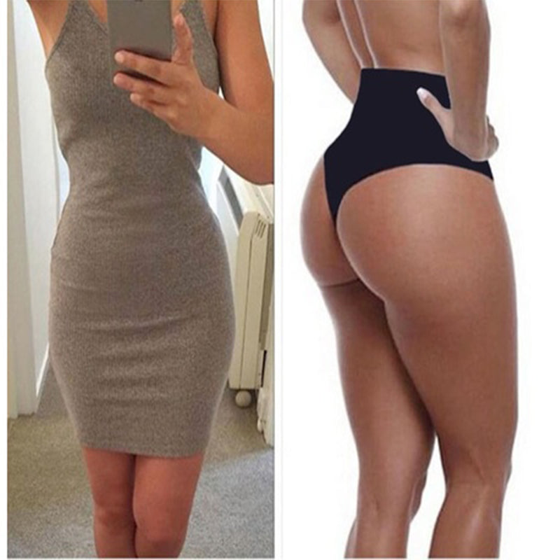 Seamless Women Shapers High Waist Slimming Tummy Control Knickers - Body Shapewear