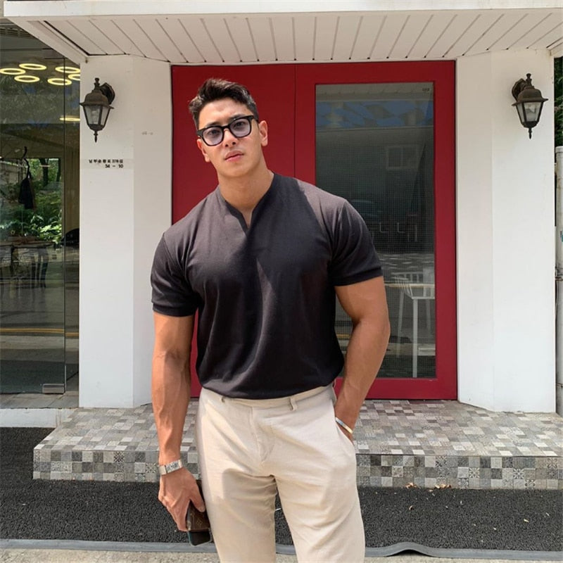 Casual short sleeves t shirt