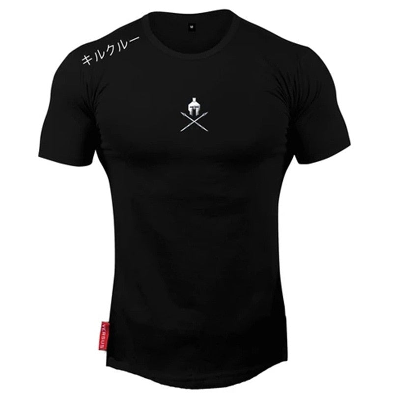 Fashion Summer Bodybuilding Tshirt