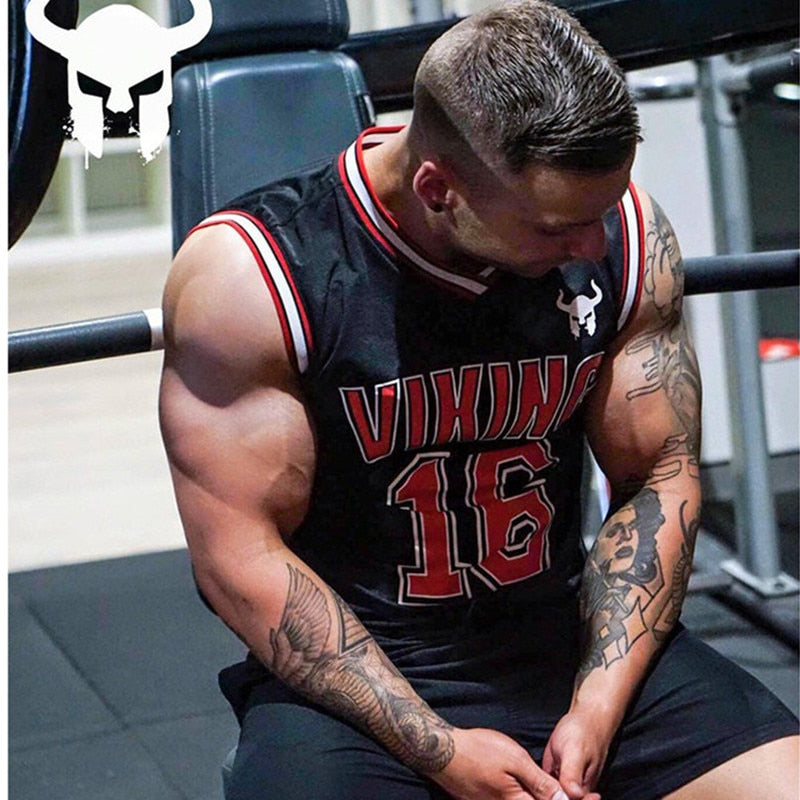 Muscle Bodybuilding Jogging Vest