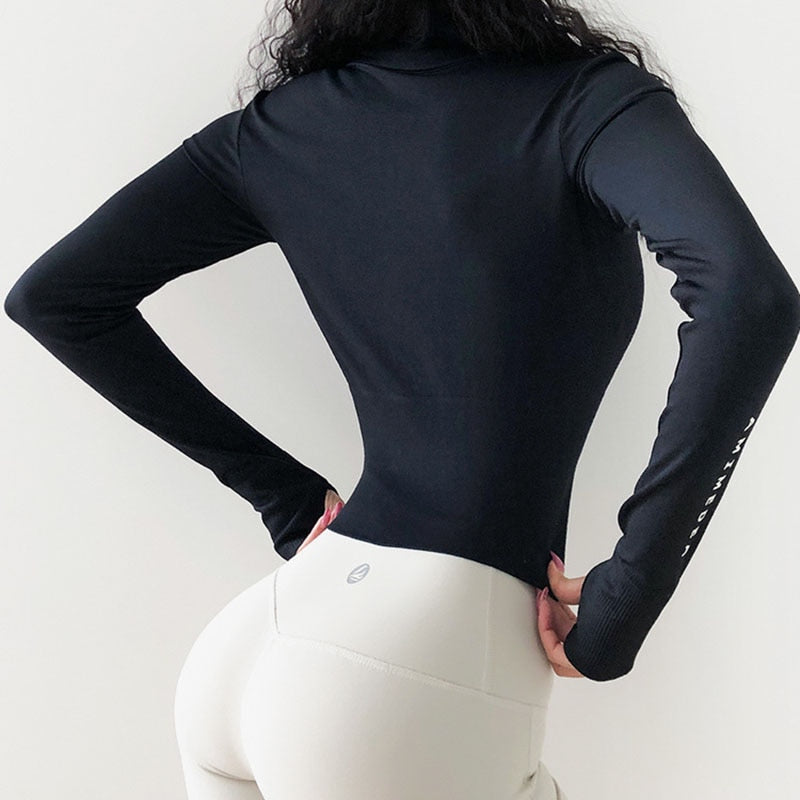 Women's Long Sleeves Crop top