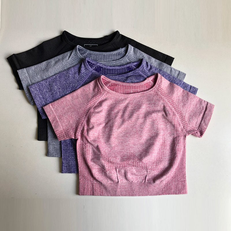 Women's Energy Seamless Yoga Shirts