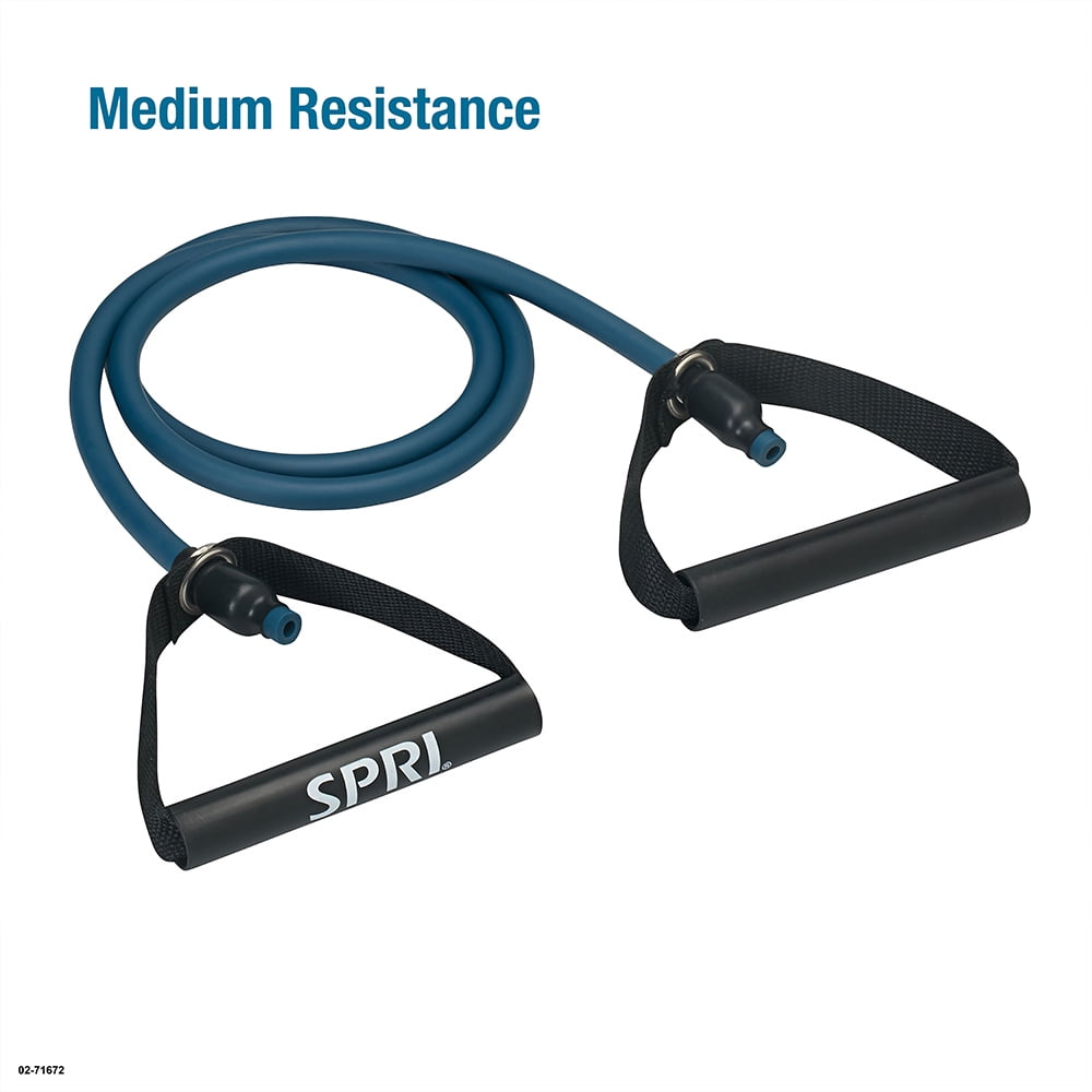 Home Gym Essentials Kit, Includes Jump Rope, Push-up Bars, Ab Wheel and Medium Resistance Tube