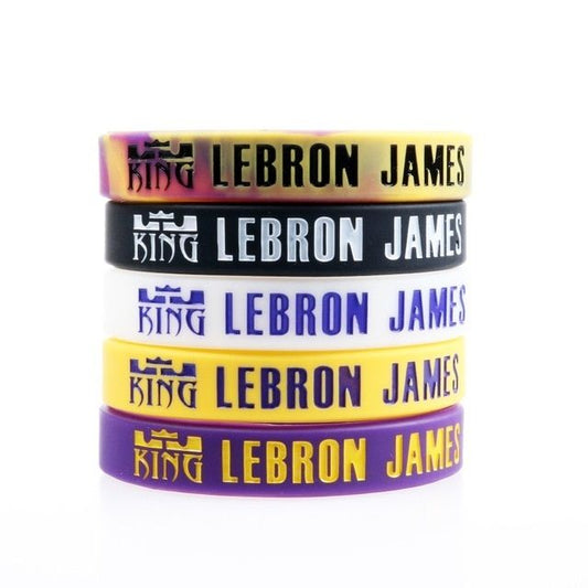 Lebron James Lakers 23 Silicone Bracelet Wristband