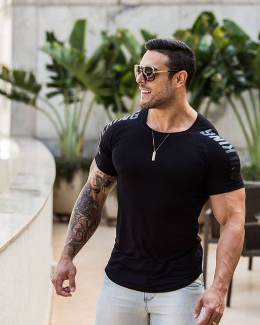 Men's Quick Dry Compression Short Sleeve Shirt - SweatCraze