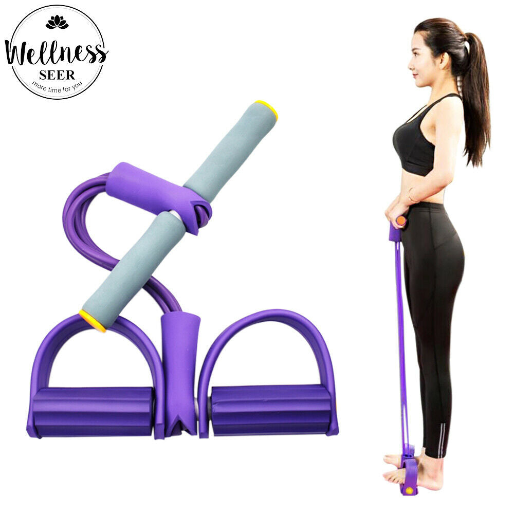 Foot Pedal Pull Rope Resistance Exerciser
