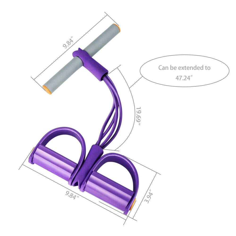 Foot Pedal Pull Rope Resistance Exerciser