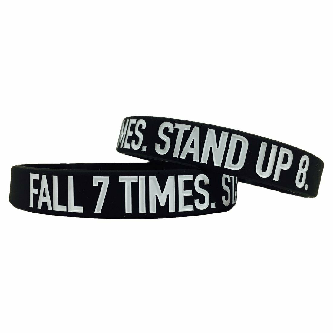 MOTIVATIONAL SILICONE WRISTBANDS