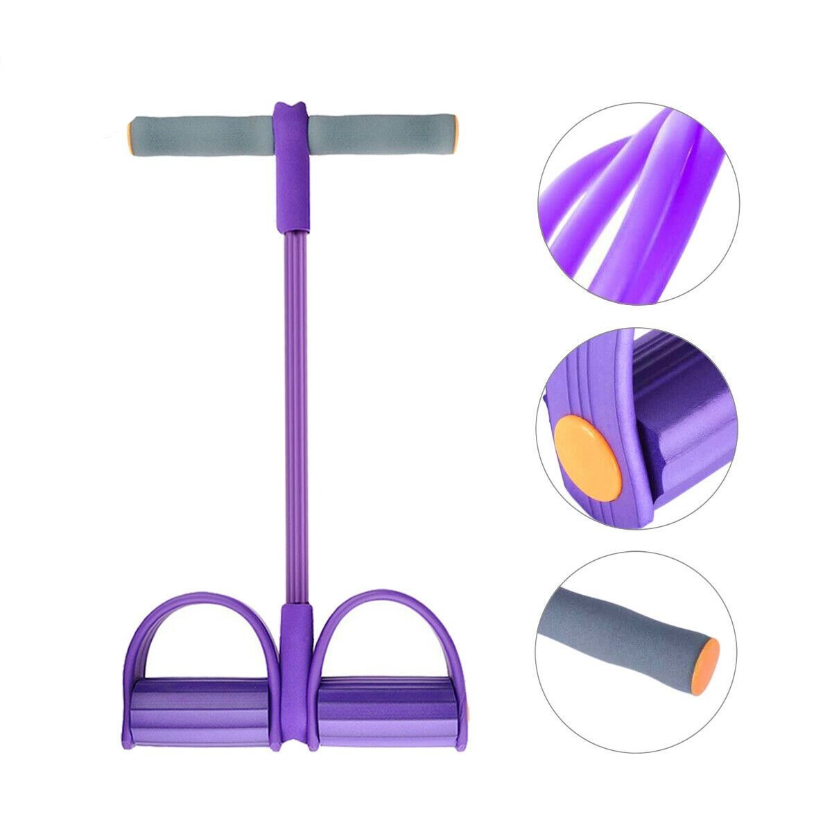 Foot Pedal Pull Rope Resistance Exerciser
