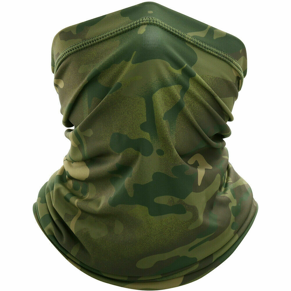 Camo Neck Gaiter Bandana Face Masks