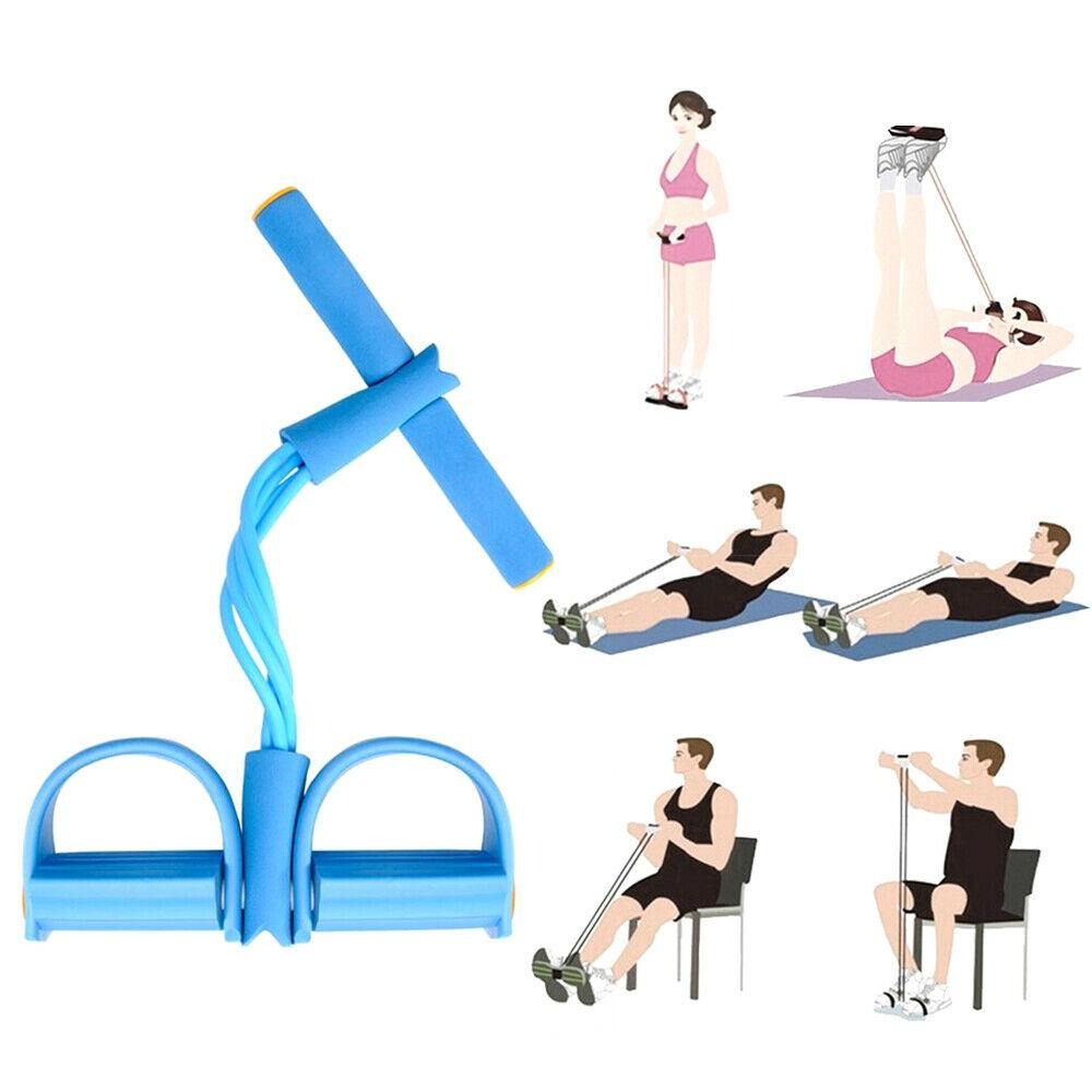 Foot Pedal Pull Rope Resistance Exerciser