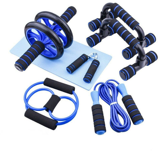 US Ab Roller Wheel Workout Equipment Set
