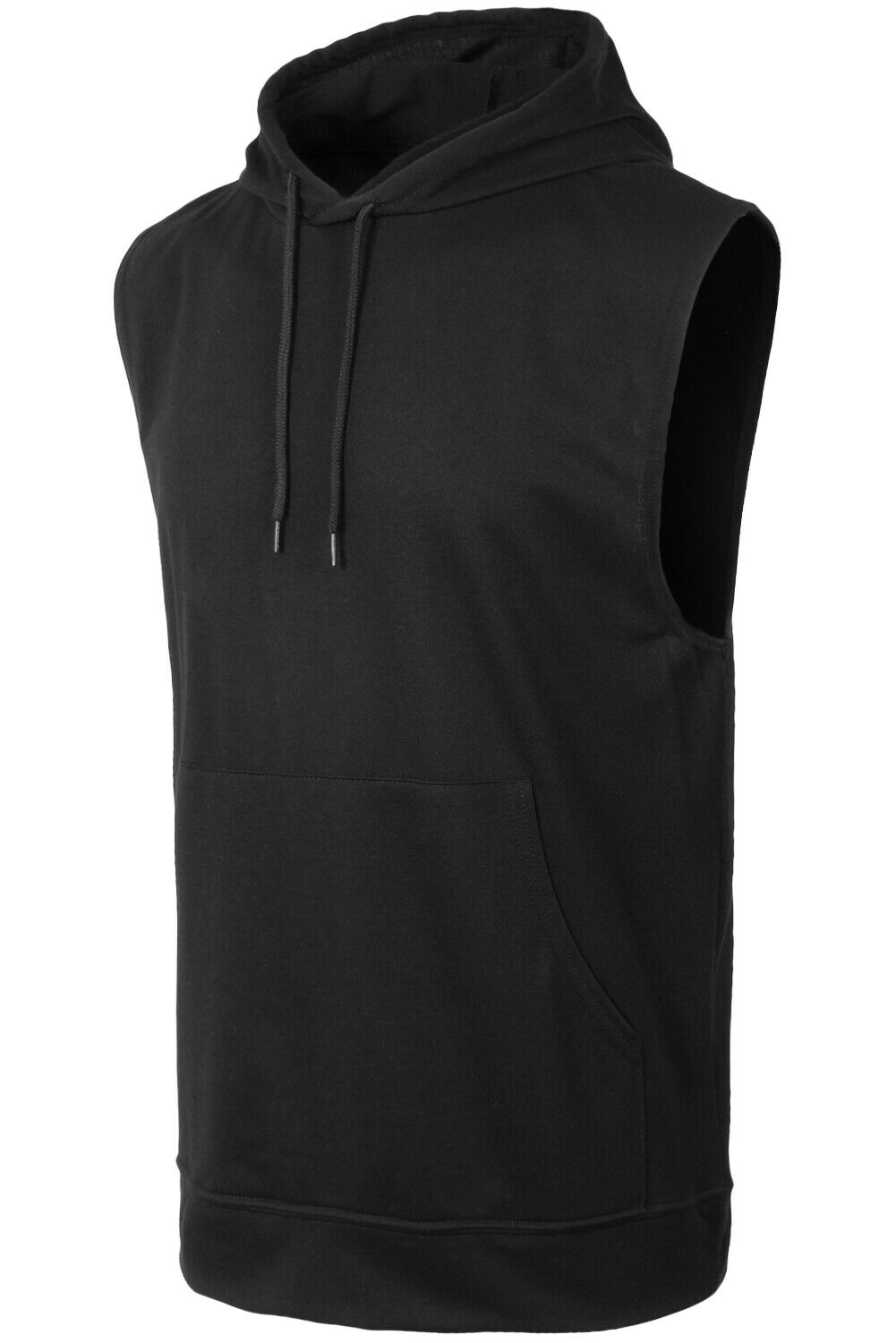 Mens Workout Sleeveless Hoodie