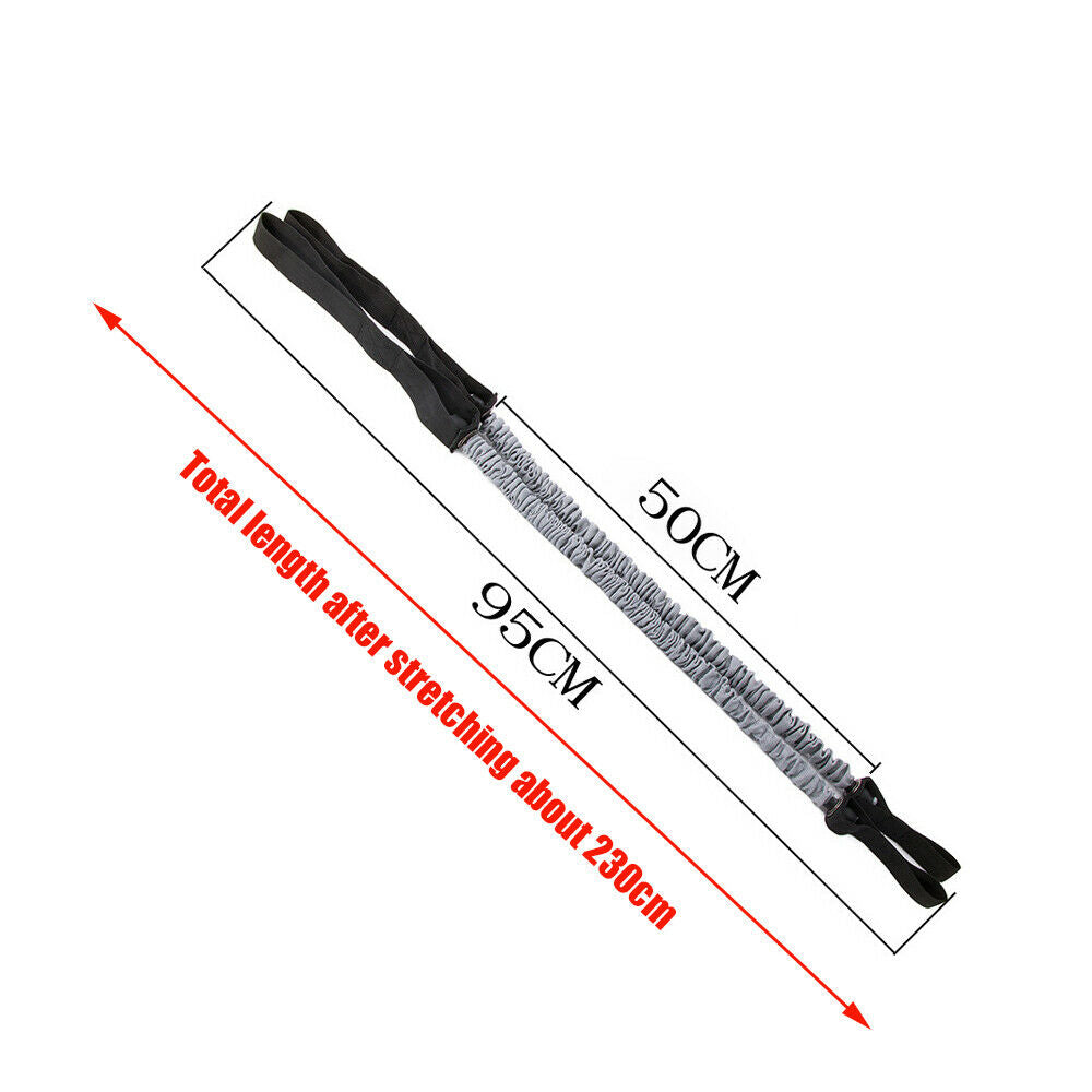 Waist Abdominal Ab Roller Wheel Pull Rope