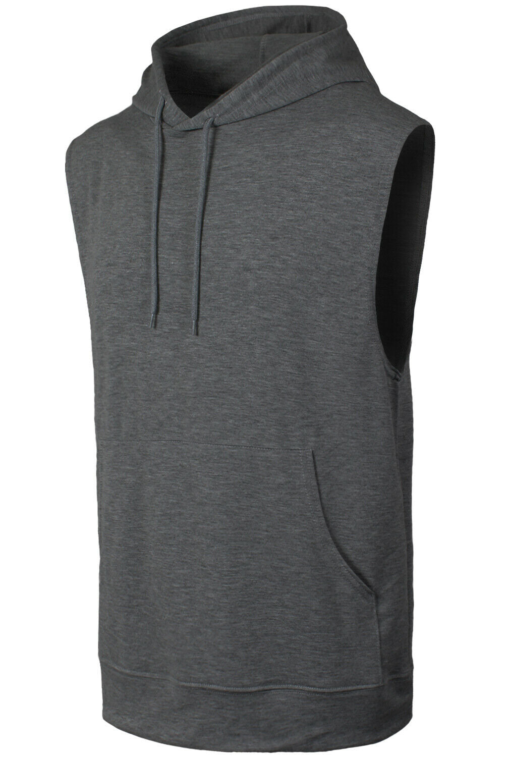 Mens Workout Sleeveless Hoodie