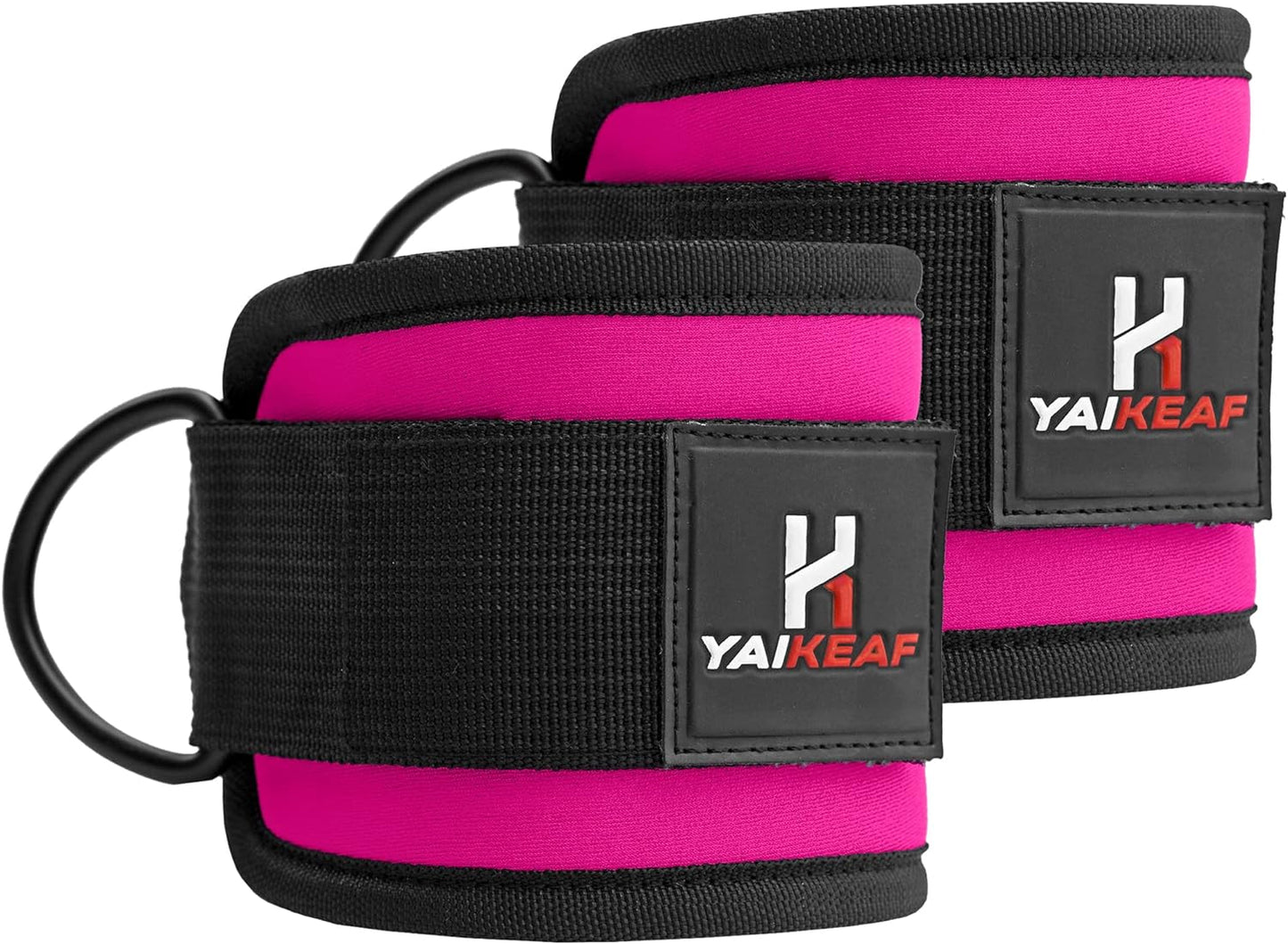 Neoprene Ankle Straps for Cable Machines - Premium Gym Attachments for Glute & Leg Workouts