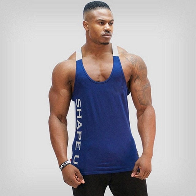 SHAPEU Bodybuilding Muscle Shirt | Gym Shirt for Men