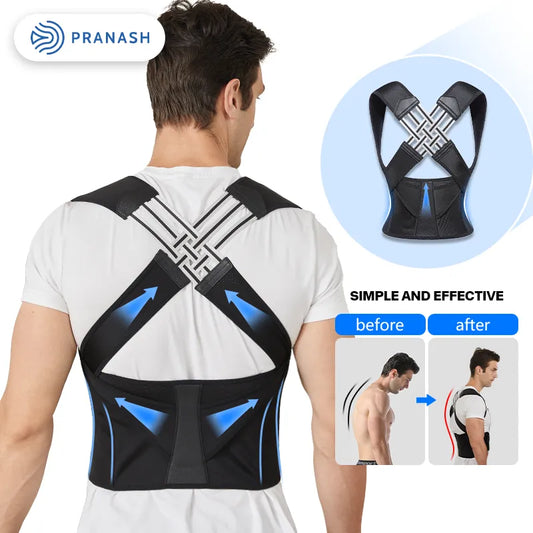 Adjustable Back Posture Corrector Belt for Women and Men | Prevent Slouching, Relieve Pain