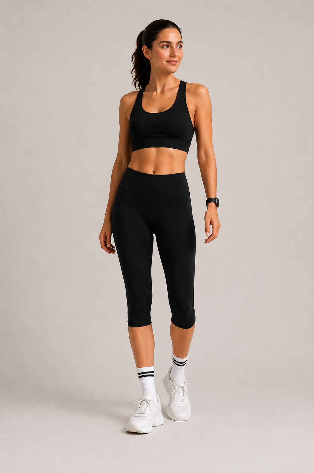 CoreSculpt Capri Leggings with Pocket