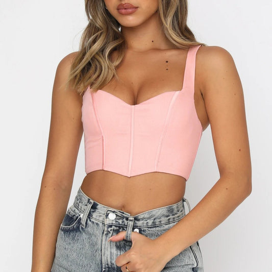 ContourFit Sweetheart Corset Crop Top