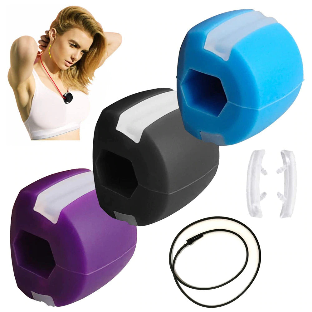 DESUPA Jawline Exerciser - Jaw Chin Neck Face Workout for Men & Women - SweatCraze