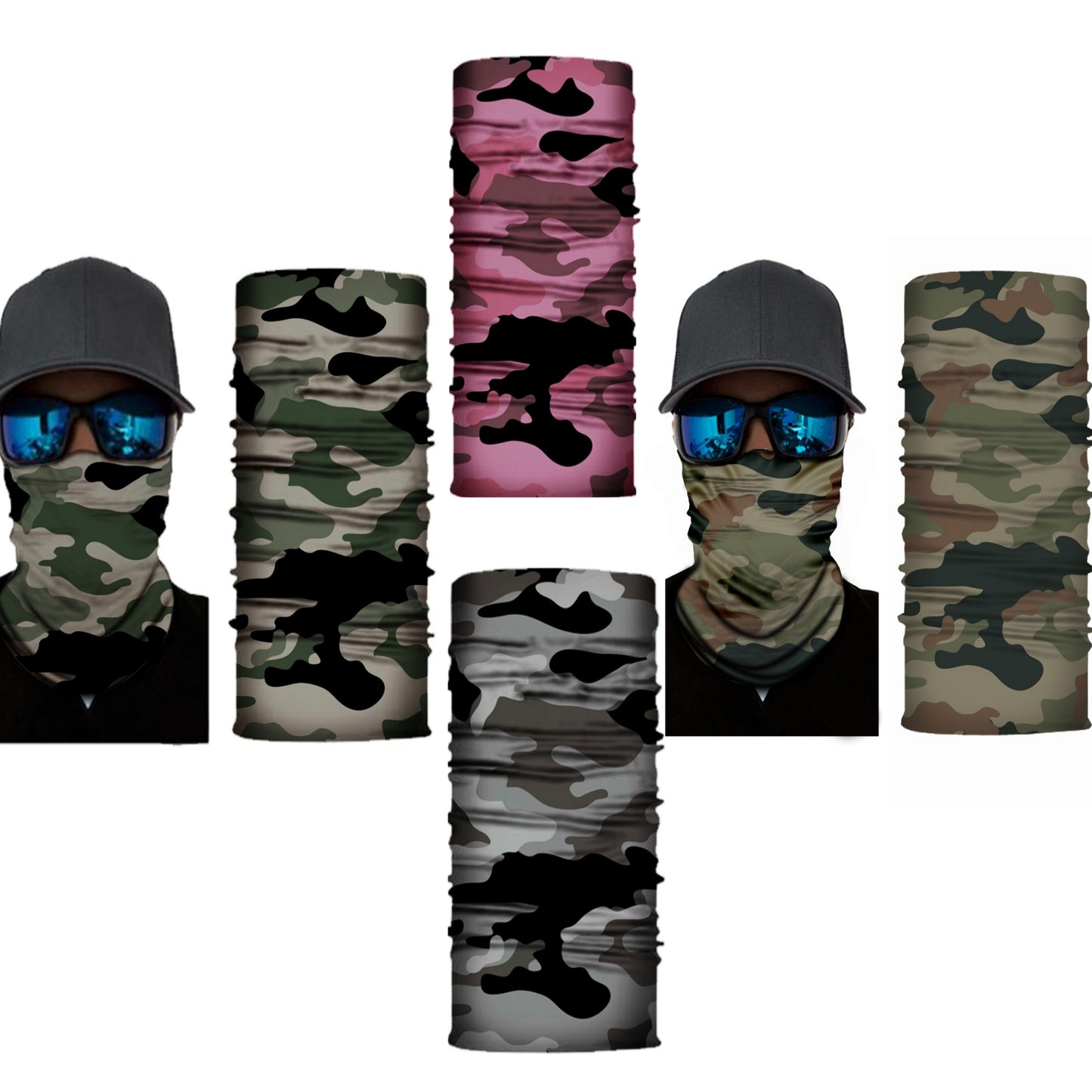 Bandana Camouflage Neck Gaiter