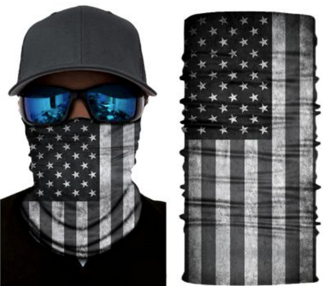 Blackout Flag Sun Shield Neck Gaiter