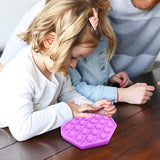 Push pop bubble fidget, pop it fidget toy, sensory toys, Simple dimple fidget toy, Square pop it fidgets toy, Stress Relief, Anti-Anxiety, Autism special Toys for Training Sensory Toy for Kids