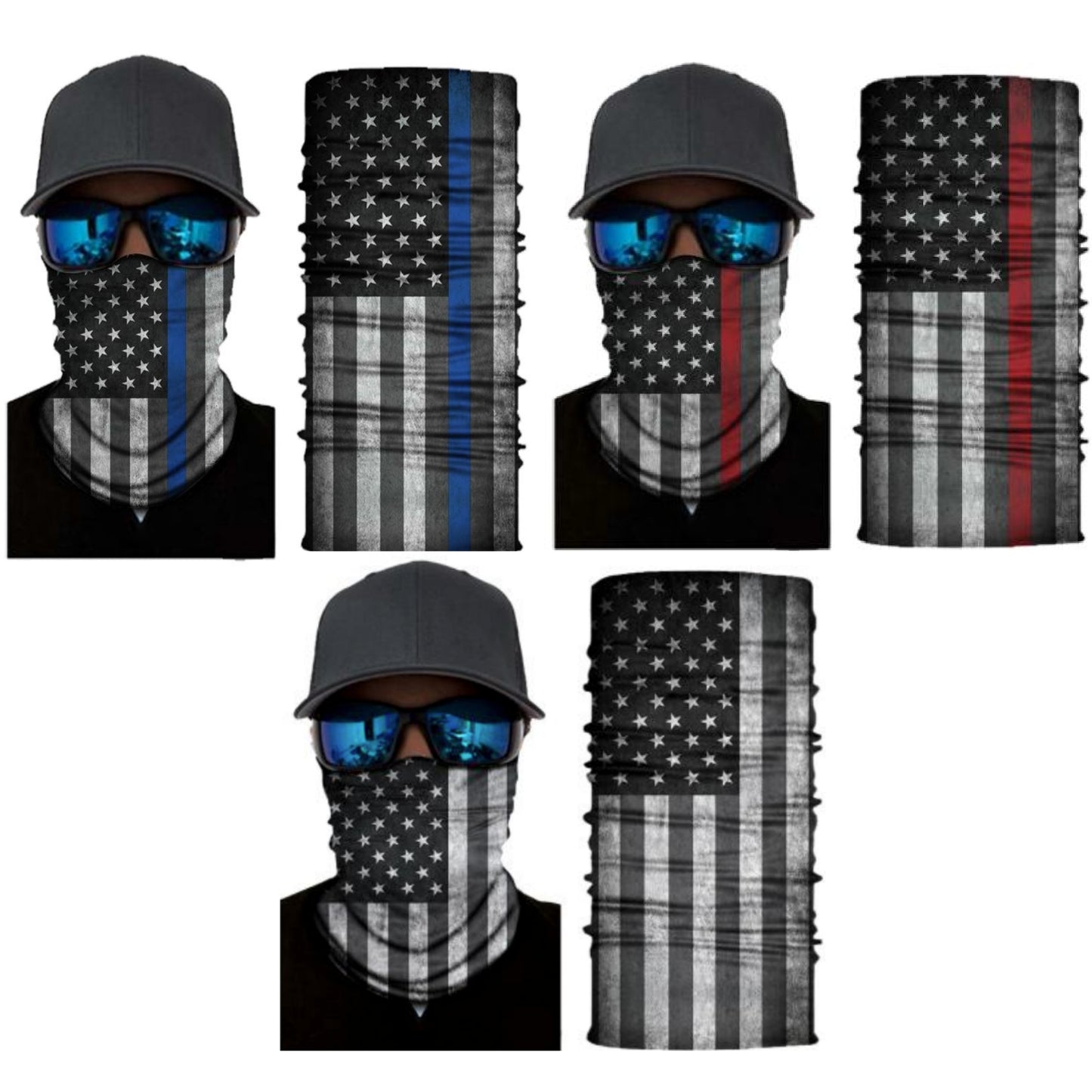 Blackout Flag Sun Shield Neck Gaiter