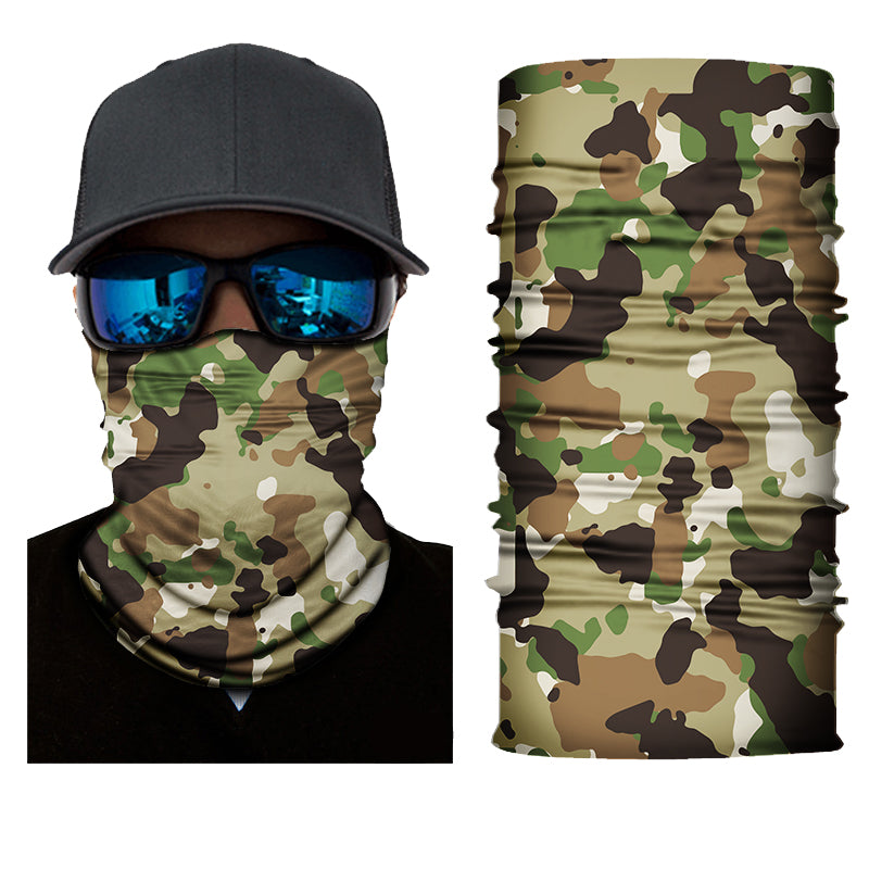 Bandana Camouflage Neck Gaiter