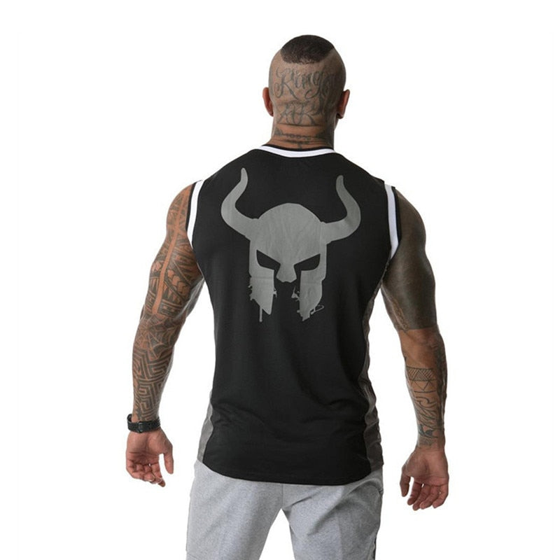 Muscle Bodybuilding Jogging Vest 