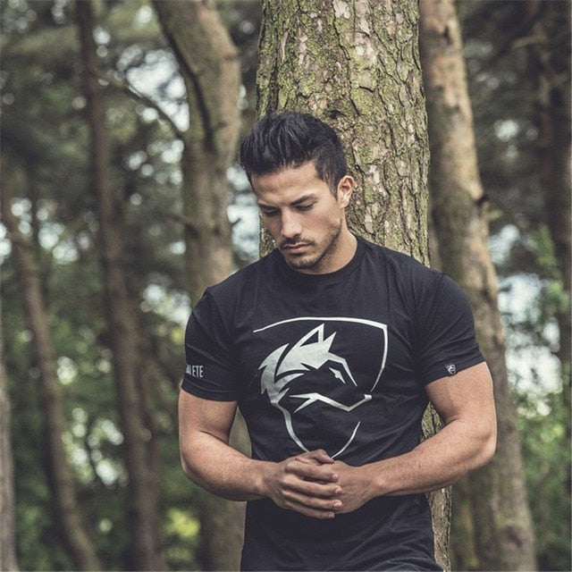 Bodybuilding Fitness Sport Running T-shirt 