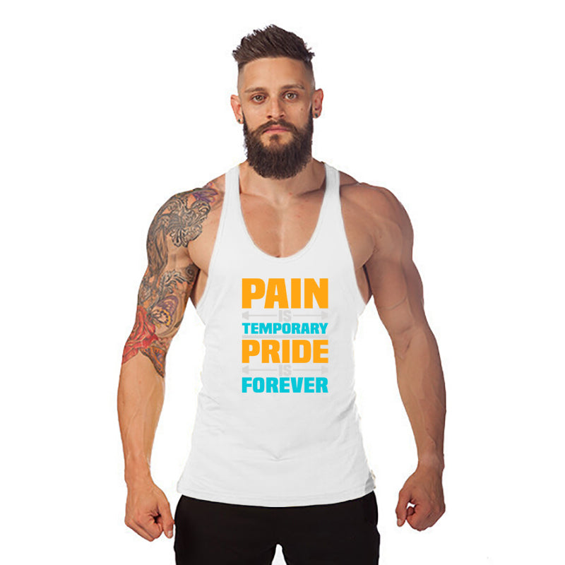 PRIDE Men Mesh Cotton Tank Top - New Arrival - SweatCraze