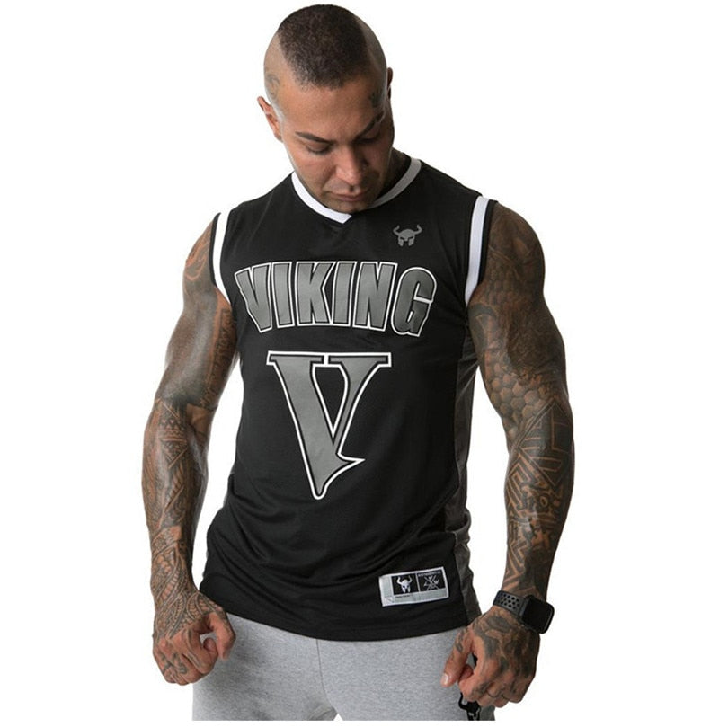 Muscle Bodybuilding Jogging Vest 