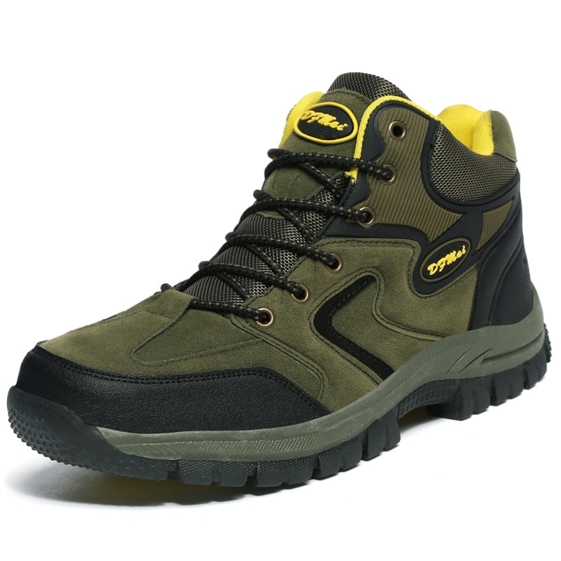 HighTop Men's Hiking Waterproof Boots - Trekking  Climbing Sports Boots