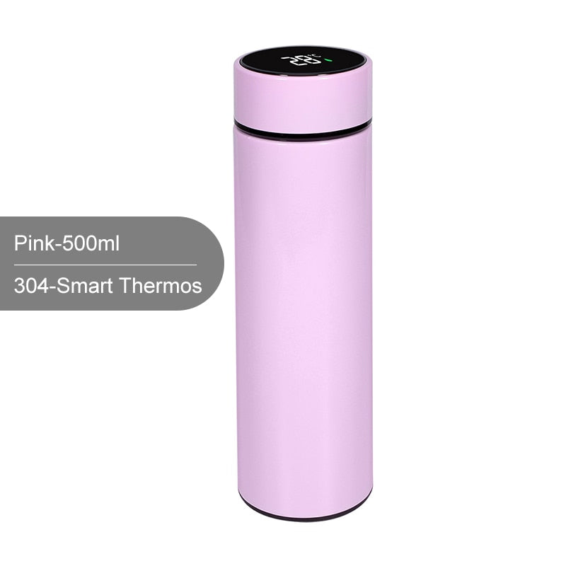 Intelligent Stainless Steel Thermos Temperature Display Smart Water Bottle Vacuum Flasks Thermoses Coffee Cup Christmas Gifts