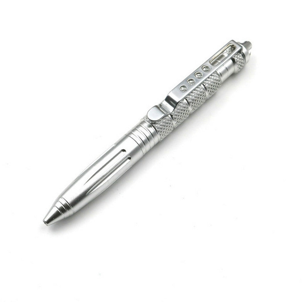 Multifunction Aluminum Alloy Tactical Pen for Self Defense Emergency Glass Breaker Pen Outdoor EDC Security Survival Tool - Outdoor Camping Hiking