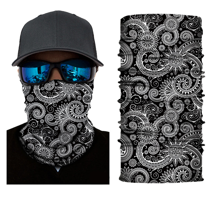 Paisley Design Sun Shield Neck Gaiter