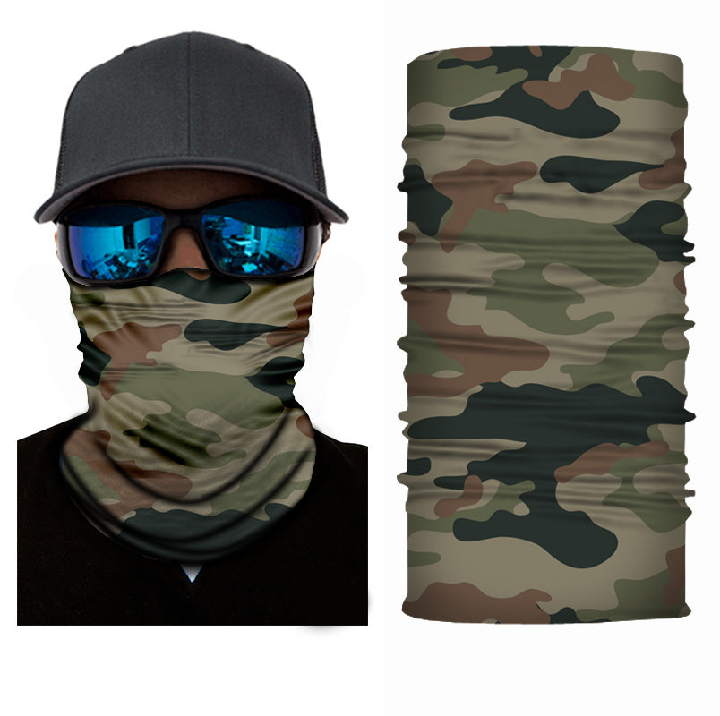 Bandana Camouflage Neck Gaiter