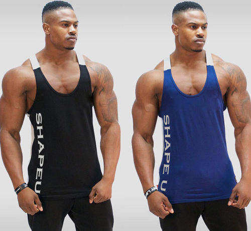 SHAPEU Bodybuilding Muscle Shirt | Gym Shirt for Men