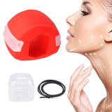 Jawline Exerciser - Jaw Chin Neck Face Workout for Men & Women by DESUPA (Red) - SweatCraze